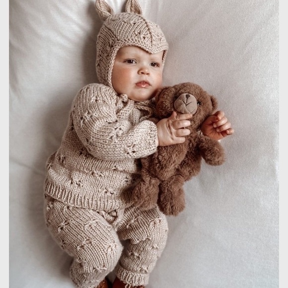 Angora knitted 3piece set - Picture 9 of 9